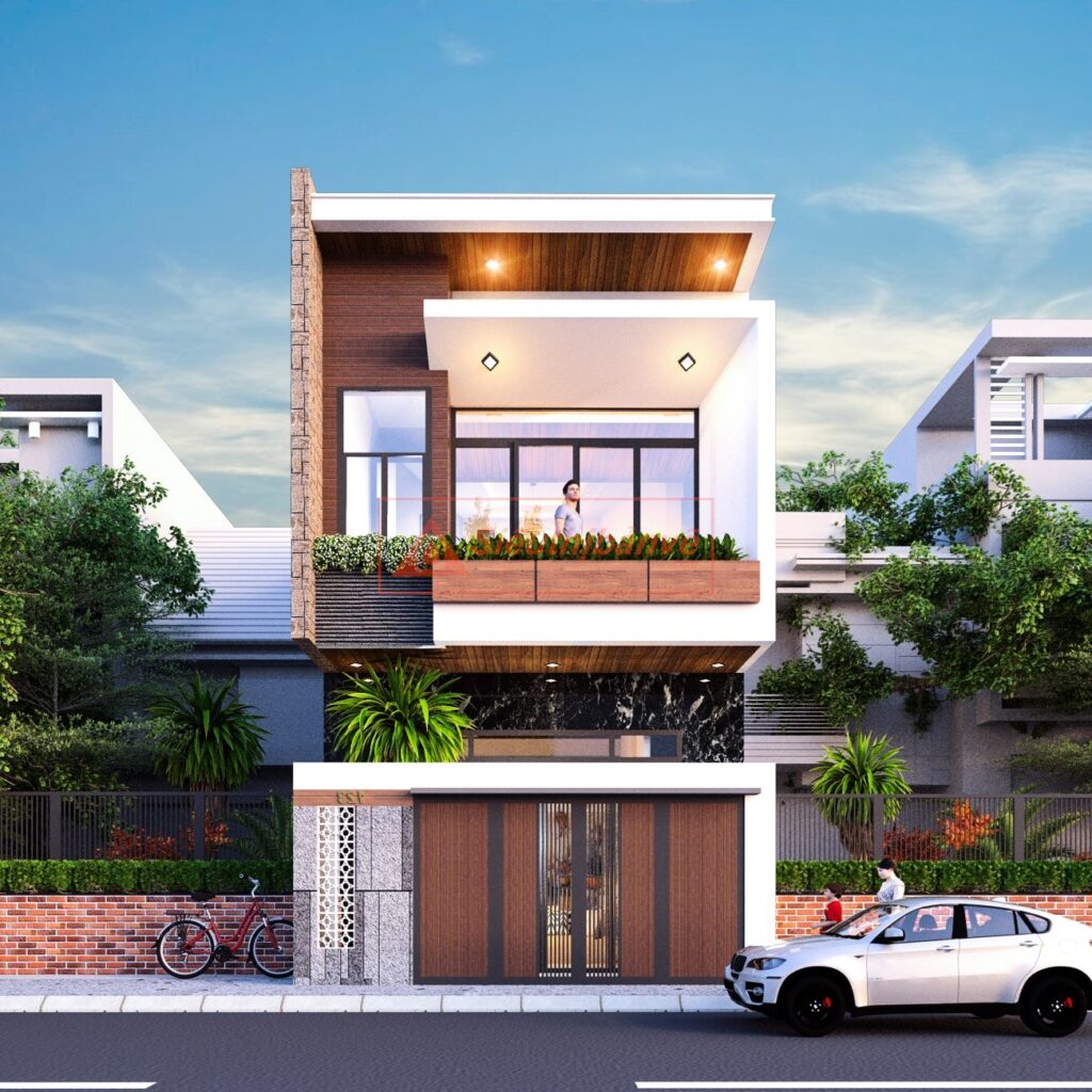 sơn nhà trọn gói 2 tầng