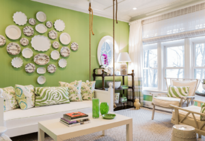 Sơn phòng khách nhà vườn