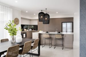 nhà bếp biệt thự