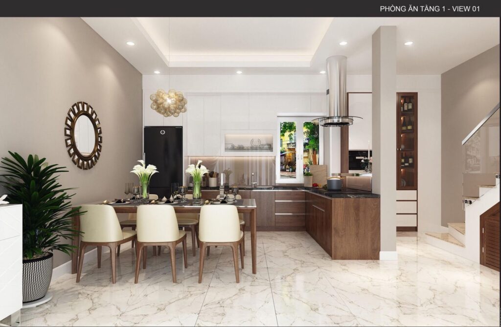 Nhà Bếp Nhà Ống