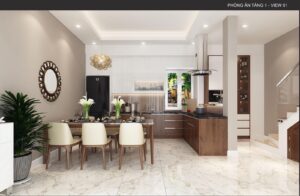 Nhà Bếp Nhà Ống