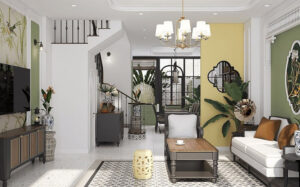 Nhà bếp nhà vườn