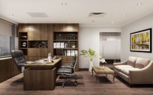 thiết kế văn phòng công ty nhỏ đẹp