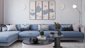 Sơn Phòng Khách Màu Ghi Sáng