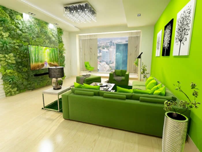 Sơn Phòng Khách Mệnh Mộc