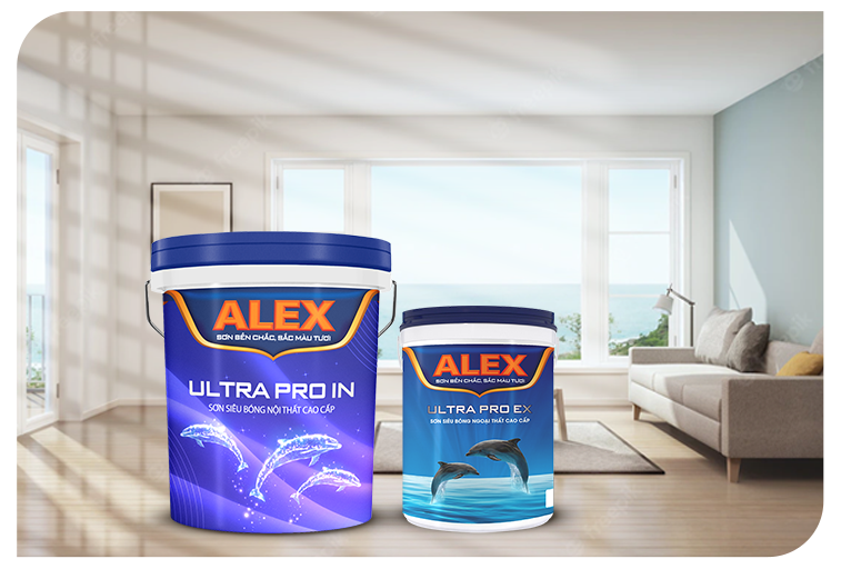 Bảng màu sơn Alex