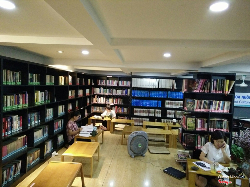 cafe thư viện